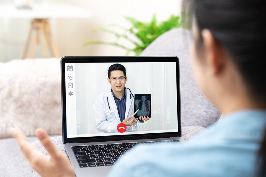 Hình 1: Nền tảng Telehealth hỗ trợ người bệnh và bác sĩ